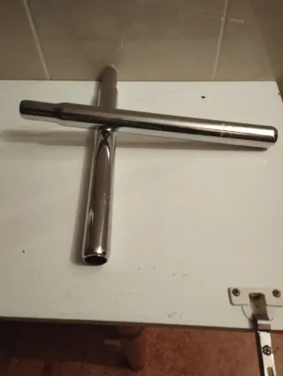 Tija sillín bici 27.2mm nueva