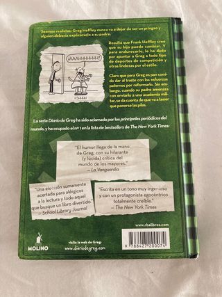Libros infantiles El Diario de Greg 2, 3