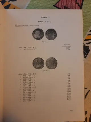 Catálogo Monedas Españolas Felipe V - Isabel II