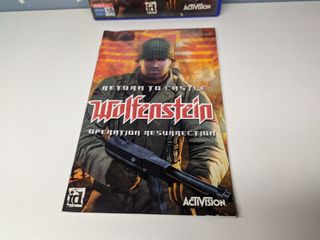 Return to Castle Wolfenstein PS2 PAL Spagna