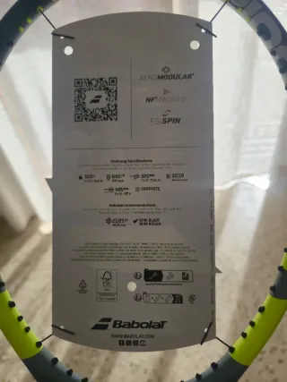 Racchetta da tennis Babolat Pure Aero, modello Carlos Alcaraz, nuova