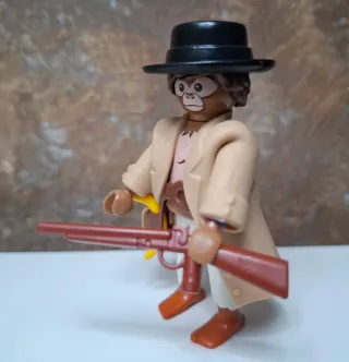 Playmobil planeta los simios pistolero