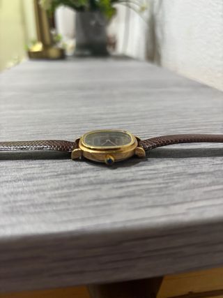 Orologio Marnier anni '70 oro e marrone