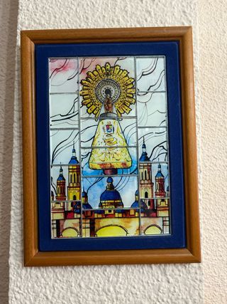 Cuadro Virgen del Pilar Zaragoza