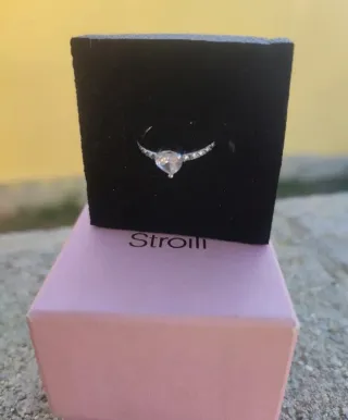 Anello Stroili Cuore Steel Collection