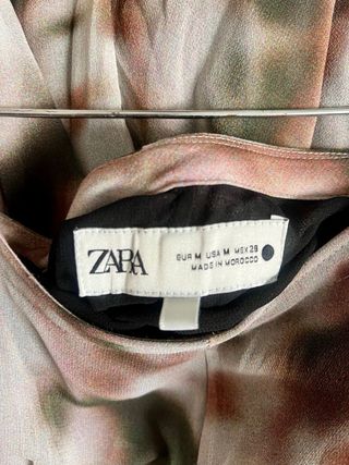 Falda midi estampada