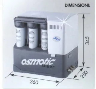 Máquina Osmótica de Filtrado de Agua