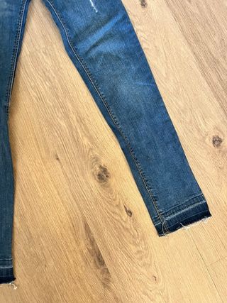 Pantalón Mango Talla 34 Roto