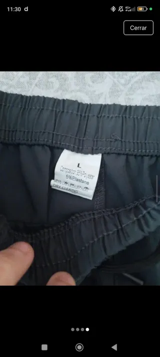 Pantalón chándal largo mujer gris