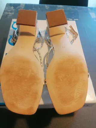 Sandalias Guess T 38 Piel Nuevas