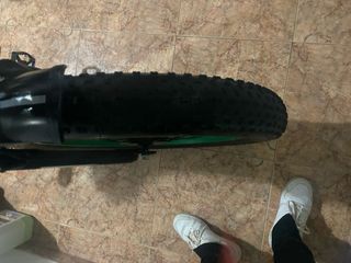 Bicicleta Eléctrica Fat Bike Negra