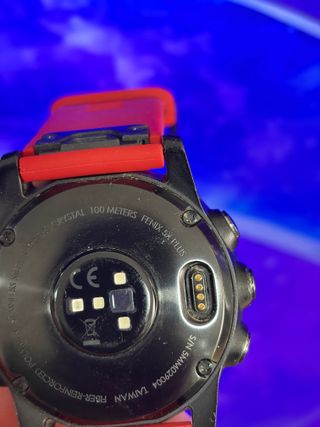 Garmin Fenix 5X Plus Zafiro Negro/Rojo