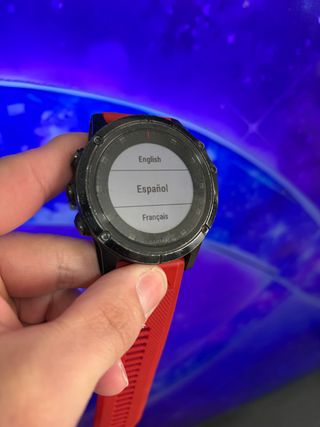 Garmin Fenix 5X Plus Zafiro Negro/Rojo