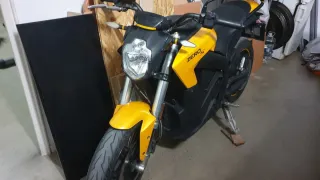 Zero S Amarilla 2017 moto electrica