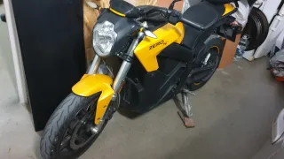 Zero S Amarilla 2017 moto electrica