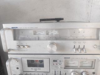 Equipo de sonido Seoum: Amplificador, Cassette y R