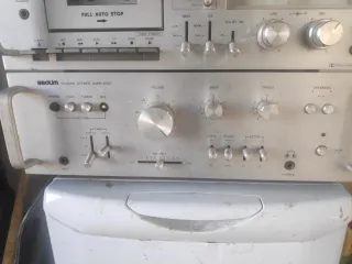 Equipo de sonido Seoum: Amplificador, Cassette y R
