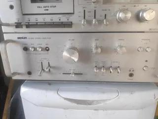 Equipo de sonido Seoum: Amplificador, Cassette y R