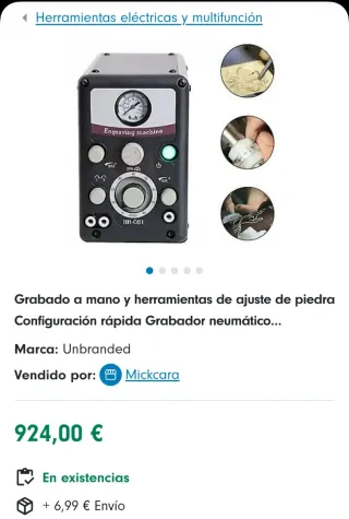 Máquina de grabado HH-GO1 neumática