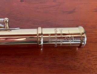 Flauta Trevor James cuerpo cobre en B, con estuche
