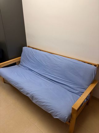 Sofá Cama Futón Japonés Madera Maciza