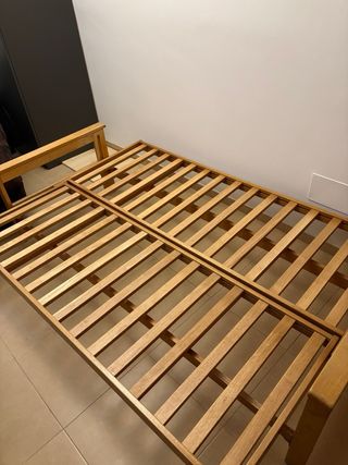 Sofá Cama Futón Japonés Madera Maciza