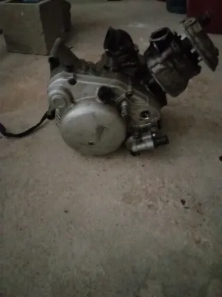 Motor AM6 50cc 74cc Cilindro Rosa Minarelli