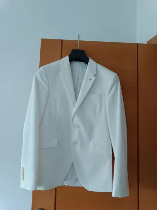 Giacchetta da uomo Zara bianca