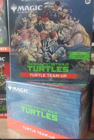 Ninja Turtles Team Up Box MTG eng Ultimo tcg