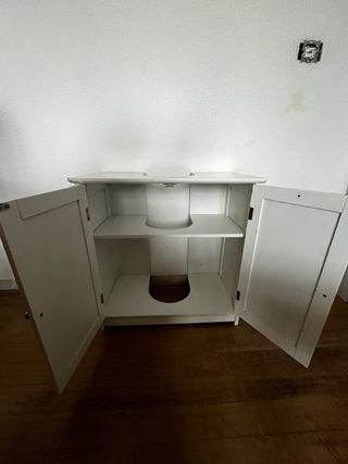 Mueble de baño blanco 60cm