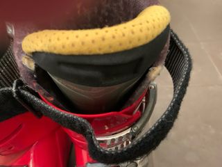 Botas de esquí Salomon rojas Largo de 284mm