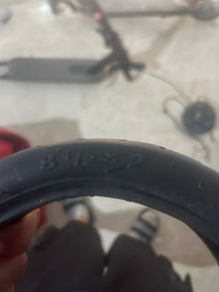 Ruedas patinete eléctrico con disco