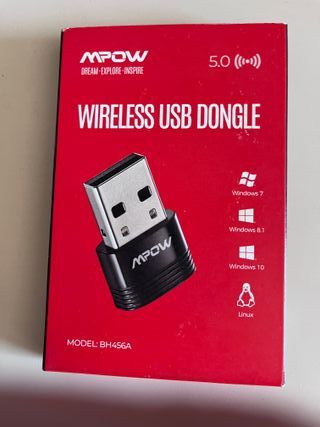 Adaptador USB Bluetooth 5.0 MPOW BH456A