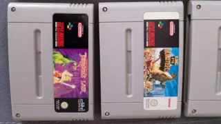 Lote Super Nintendo SNES 8 Cartuchos