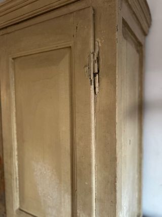 Armario Madera Vintage Beige/Teal