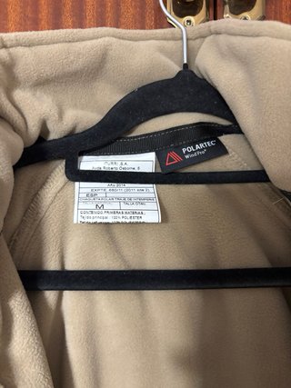 Chaquetón Árido Infantería Marina con forro polar.