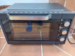 Horno SilverCrest con pollo asado