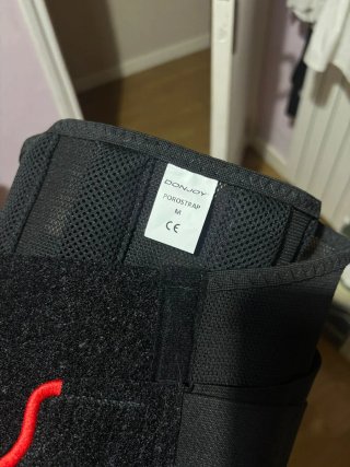 Faja Lumbar Donjoy Negra