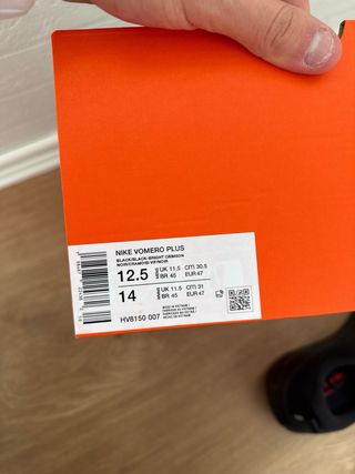 Nike Vomero plus Talla 47
