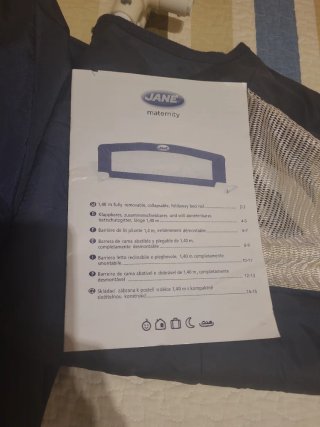 Barrera de Cama Jane 140cm Plegable