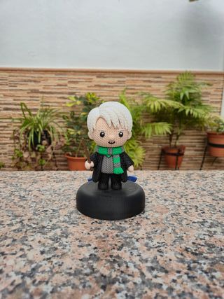 Figura de Draco Malfoy 3D Efecto Crochet