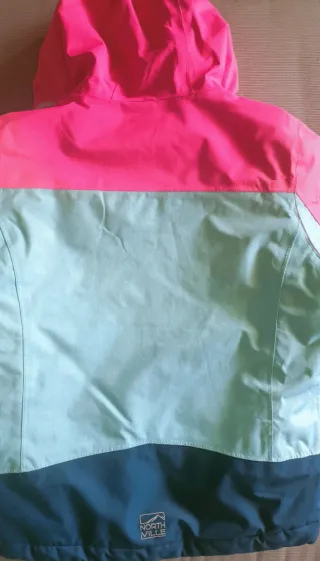 Chaqueta de esquí para niña 128cm