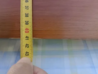 Estante de madera decorativo.Grande madera maciza.