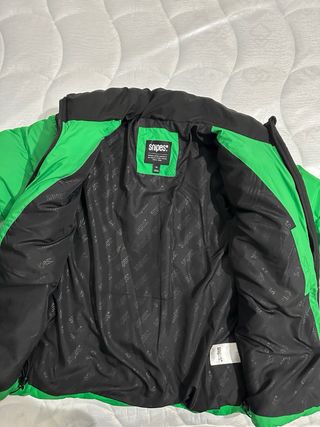 Giubbotto Piumino Snipes Verde/Nero