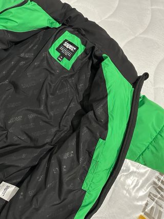 Giubbotto Piumino Snipes Verde/Nero