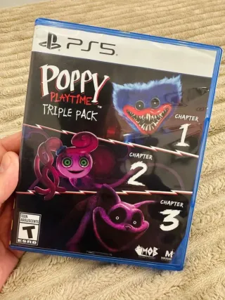 Poppy Playtime Triple Pack PS5 con solo un uso