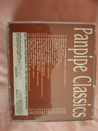 Panpipe Classics CDs (3 Discos)