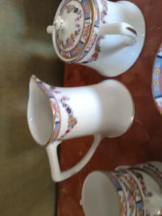 Juego de café de porcelana