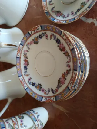 Juego de café de porcelana