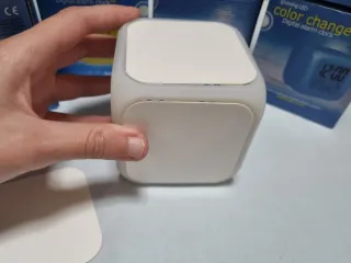 Lote 8 Relojes Cubo LED Color Change